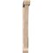 Ekena Millwork Traditional Slat Smooth Bracket w/ Offset Brace, Douglas Fir, 5 1/2"W x 42"D x 48"H BKT0604X42X48TRA06SDF - alternate 3